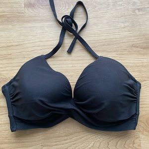 ✨Black Halter Bathing Suit Top✨